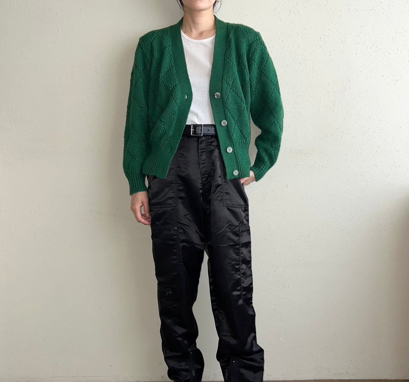 90s Wool Knit Cardigan