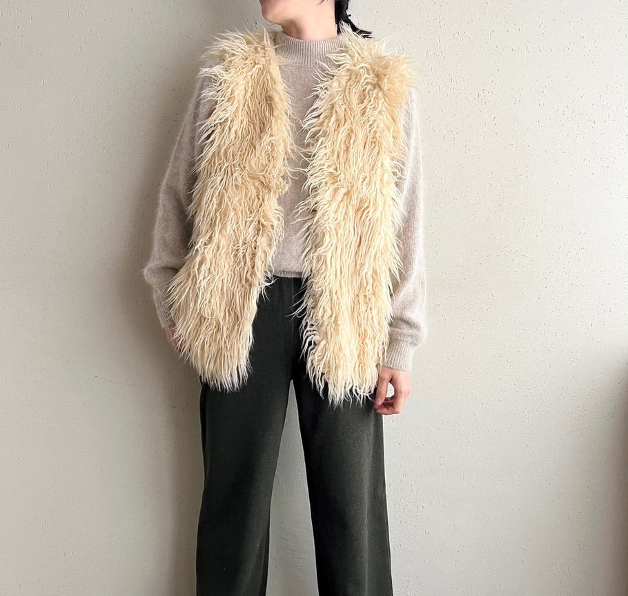 90s Fur Vest