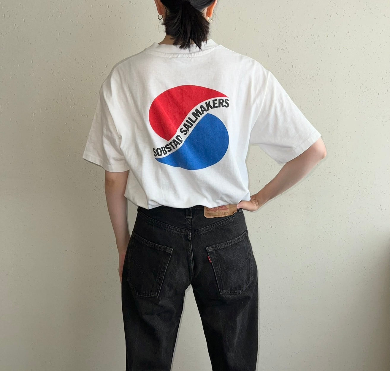 80s Printed T-shirt Made in USA