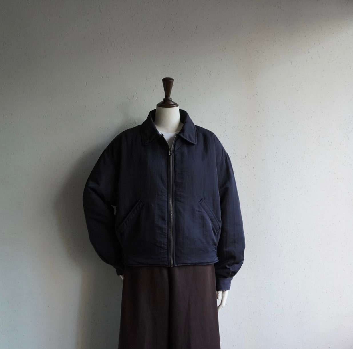 90s Black Nylon Jacket