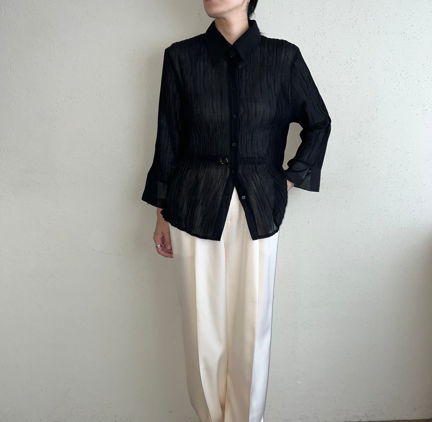 90s EURO Sheer Shirt