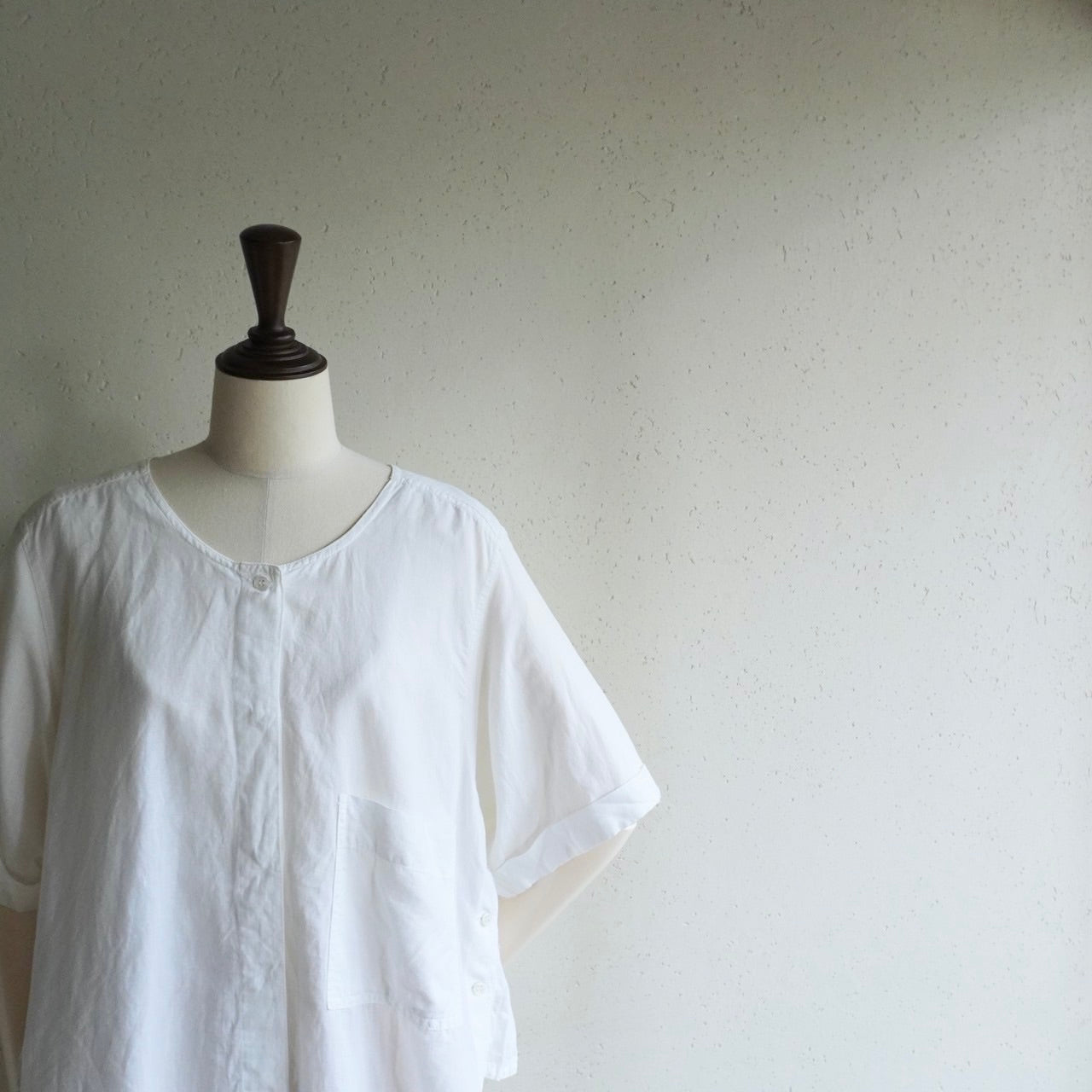 90s EURO Pleated Blouse