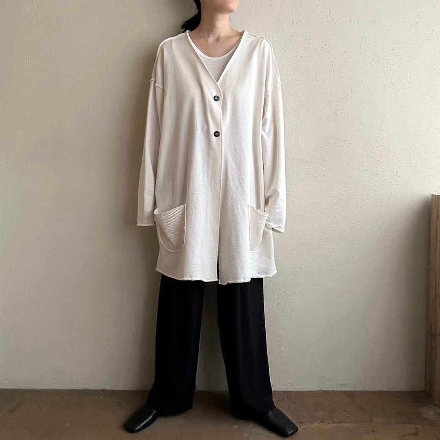 90s Long Sweater Cardigan Made in USA