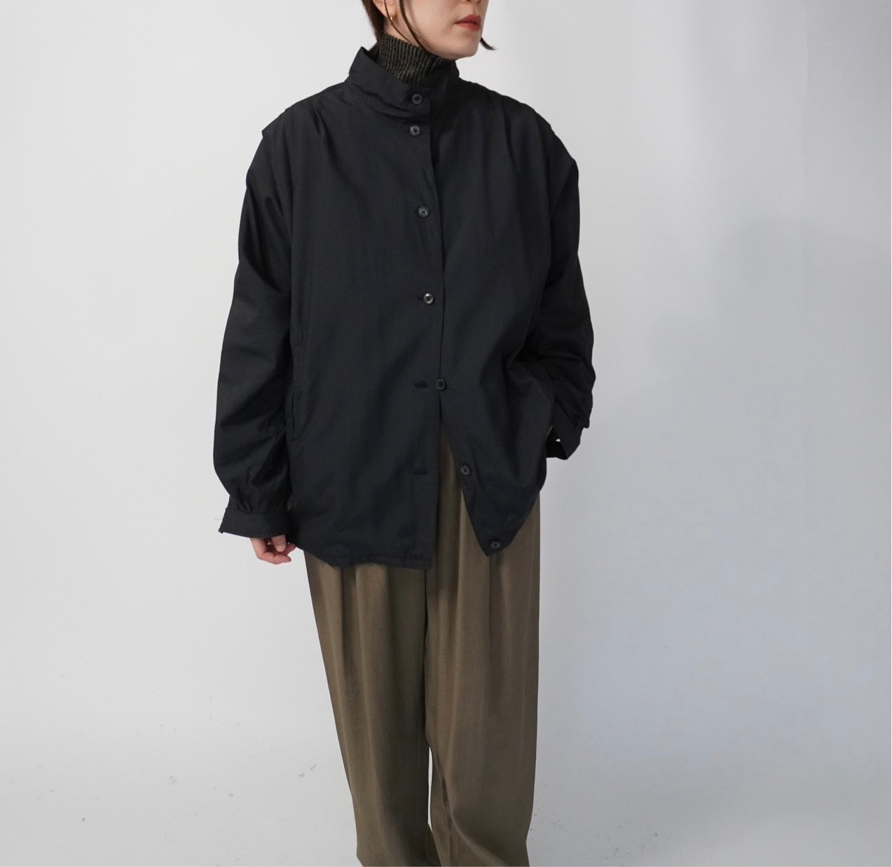 90s Silk Dolman Sleeve Jacket