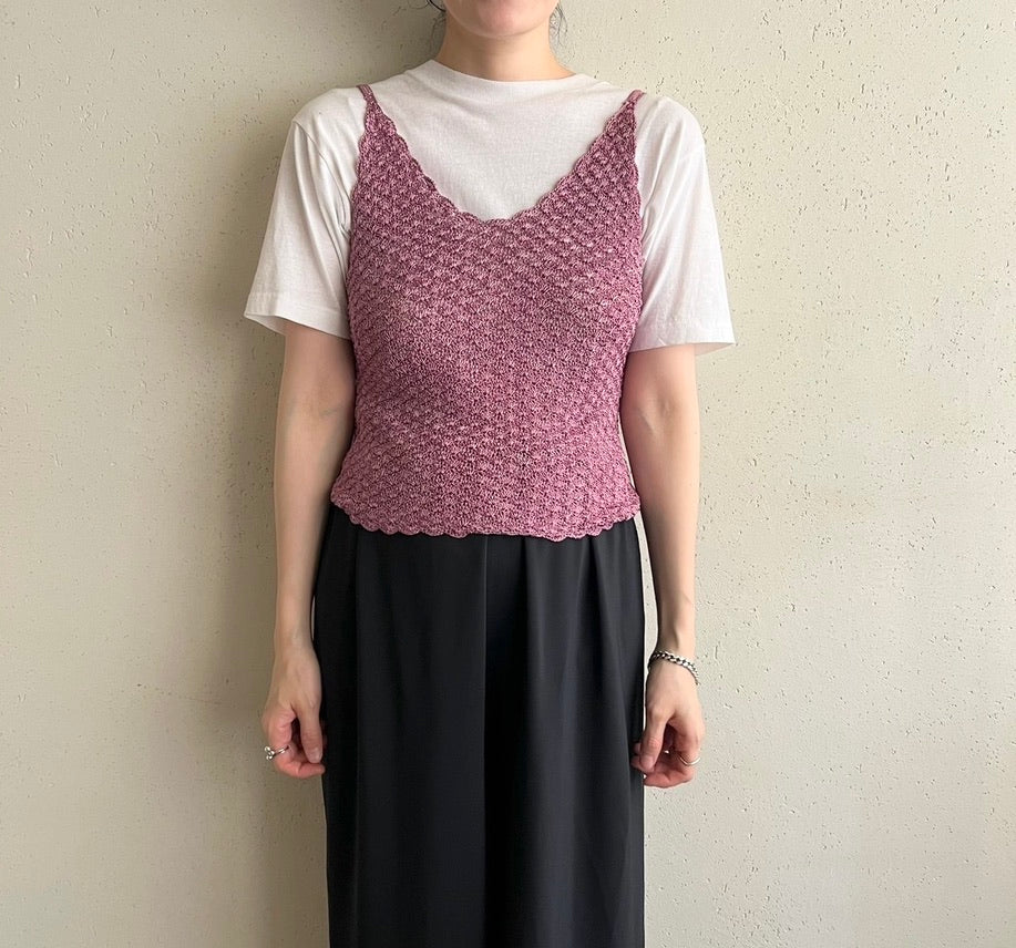 90s Crochet Top