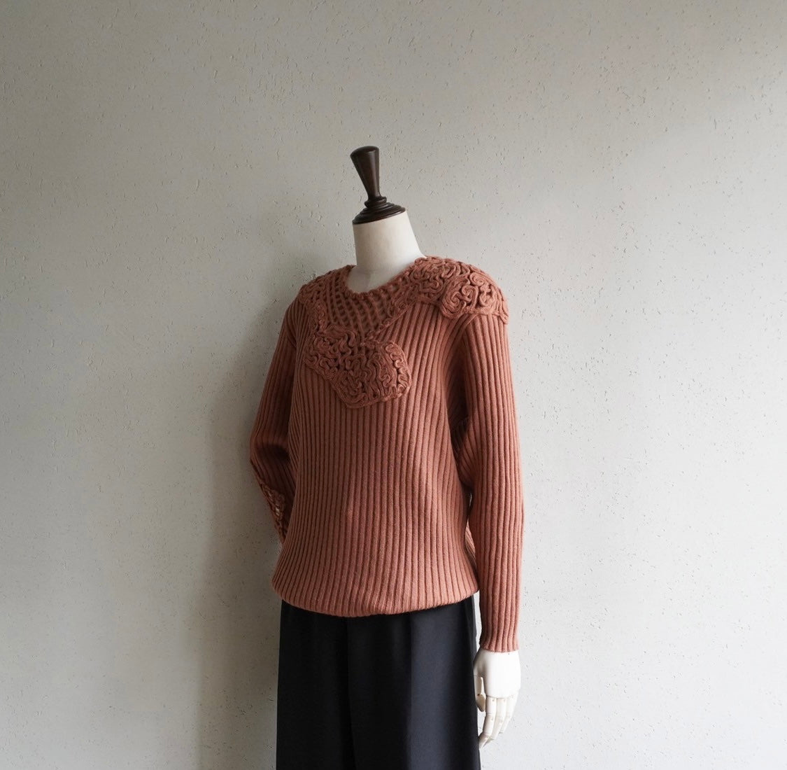 80s "Sensazioni" Ribbed Top Made in Italy