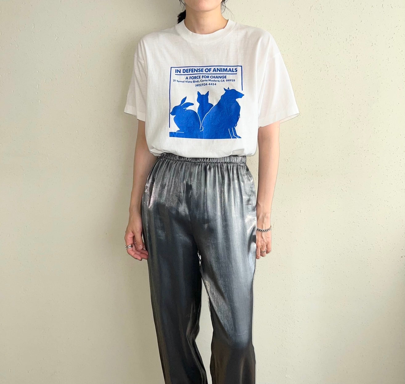 80s Printed T-shirt Made in USA