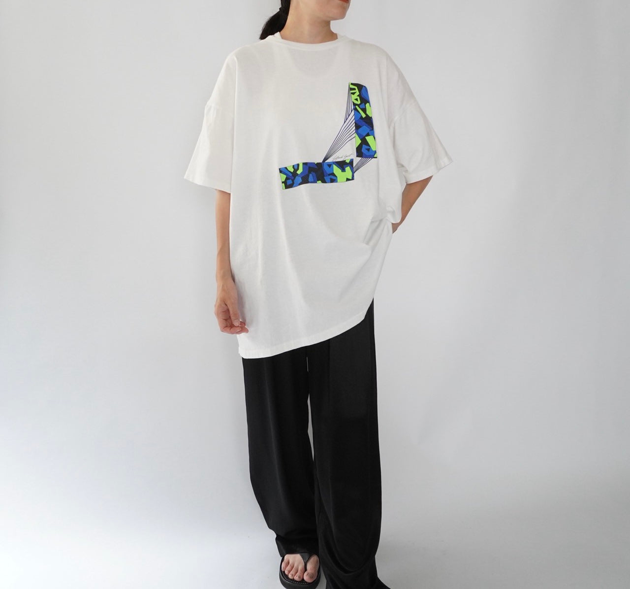 90s Printed T-shirt Made in USA