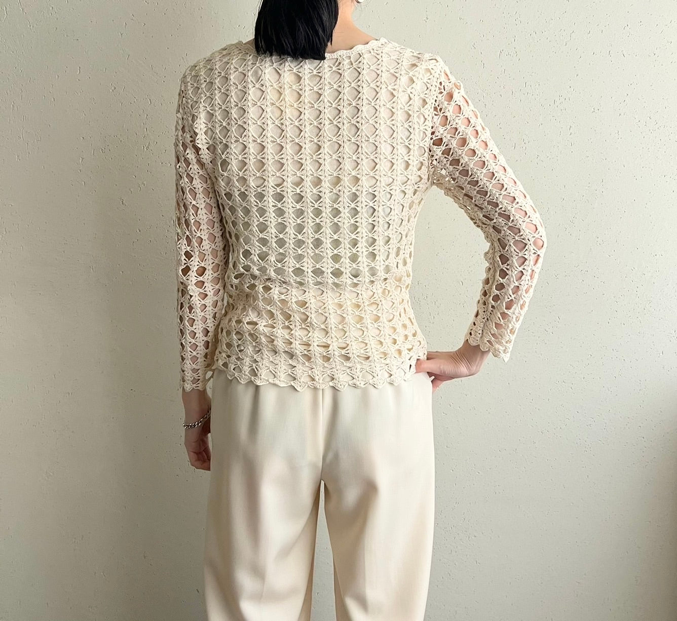 90s Crochet Top