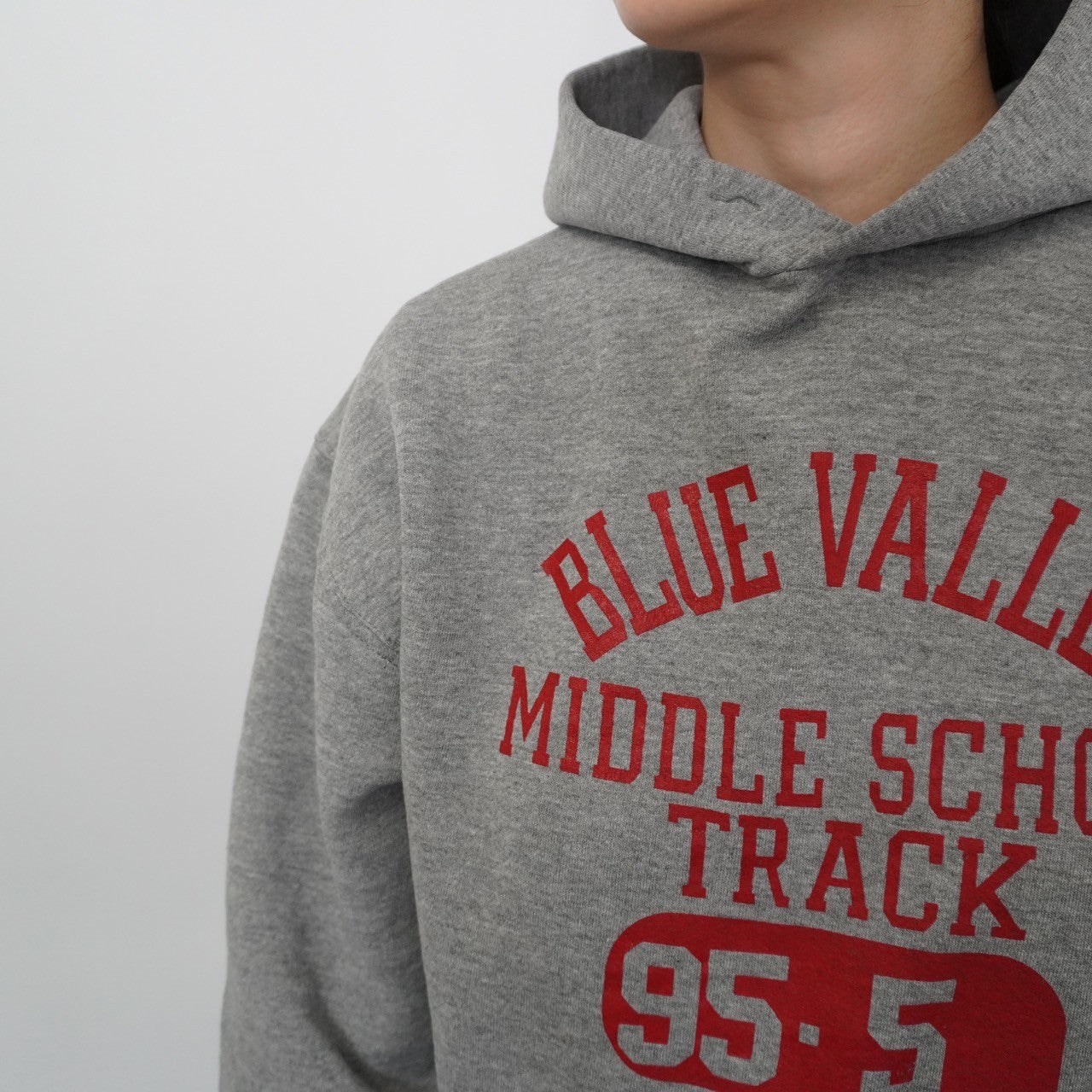 90s Hooded Sweater Made in USA