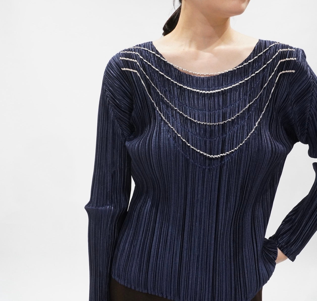 90s "Pleats Please" Top
