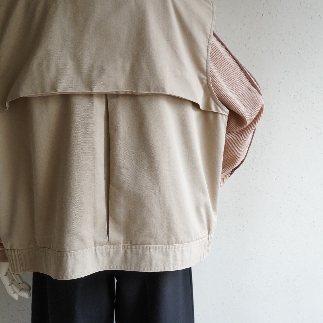 90s Zip Boxy Vest