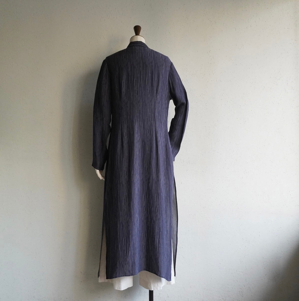 90s Silk Long Shirt