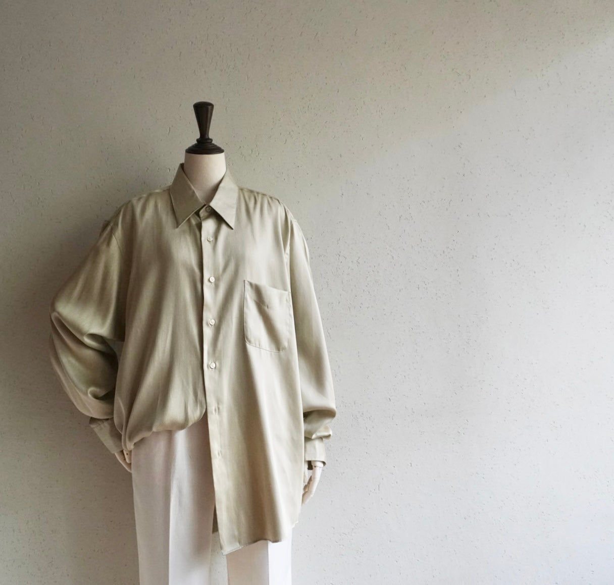 90s Beige Shirt Dead Stock