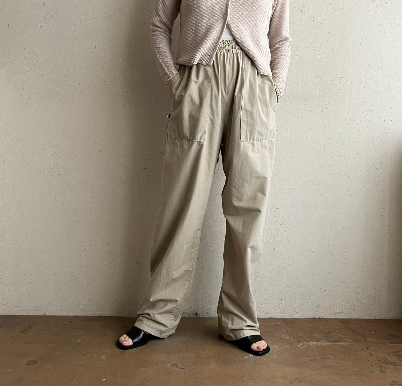 90s Cotton Nylon Pants