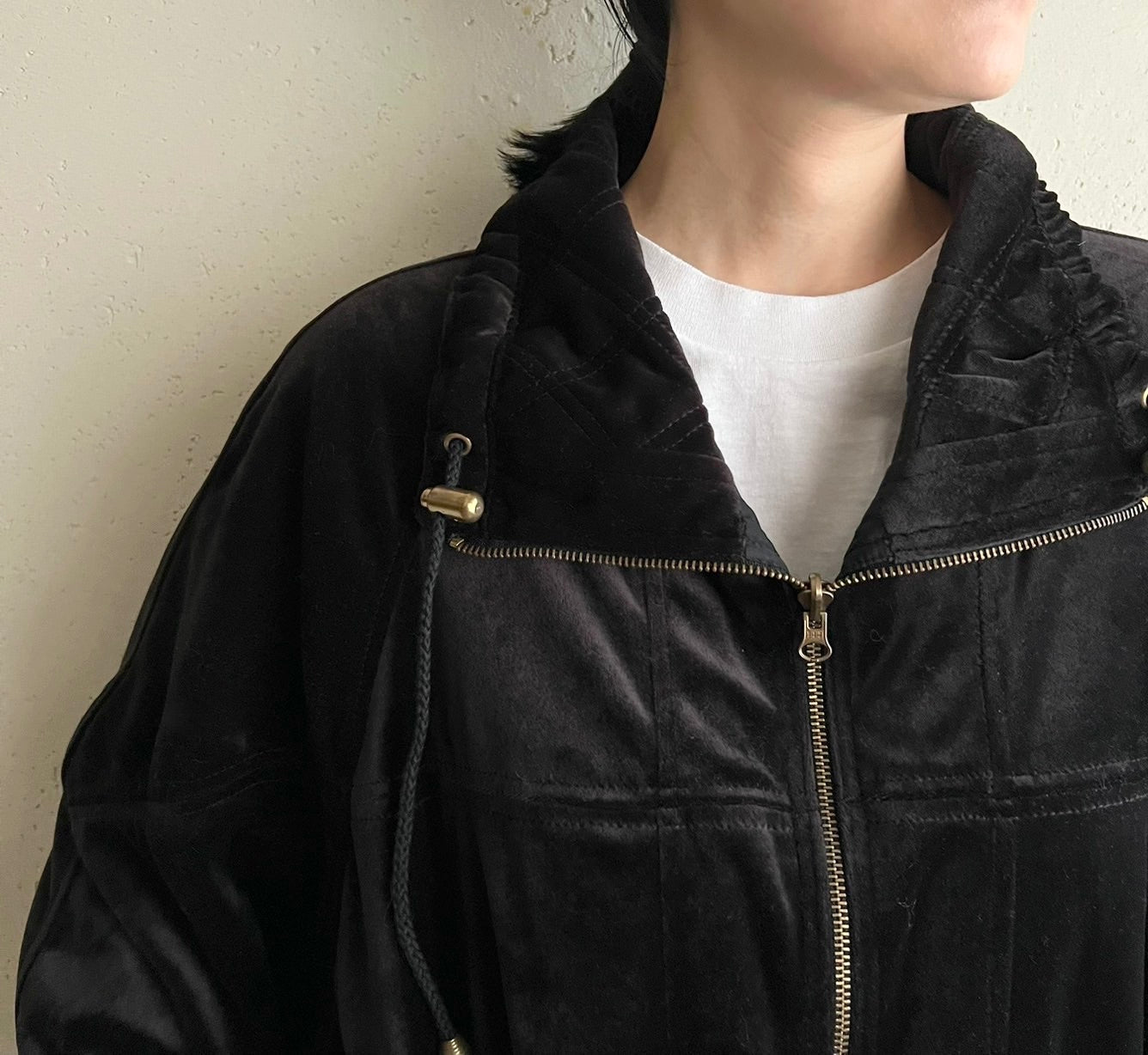 90s Velour Reversible Jacket