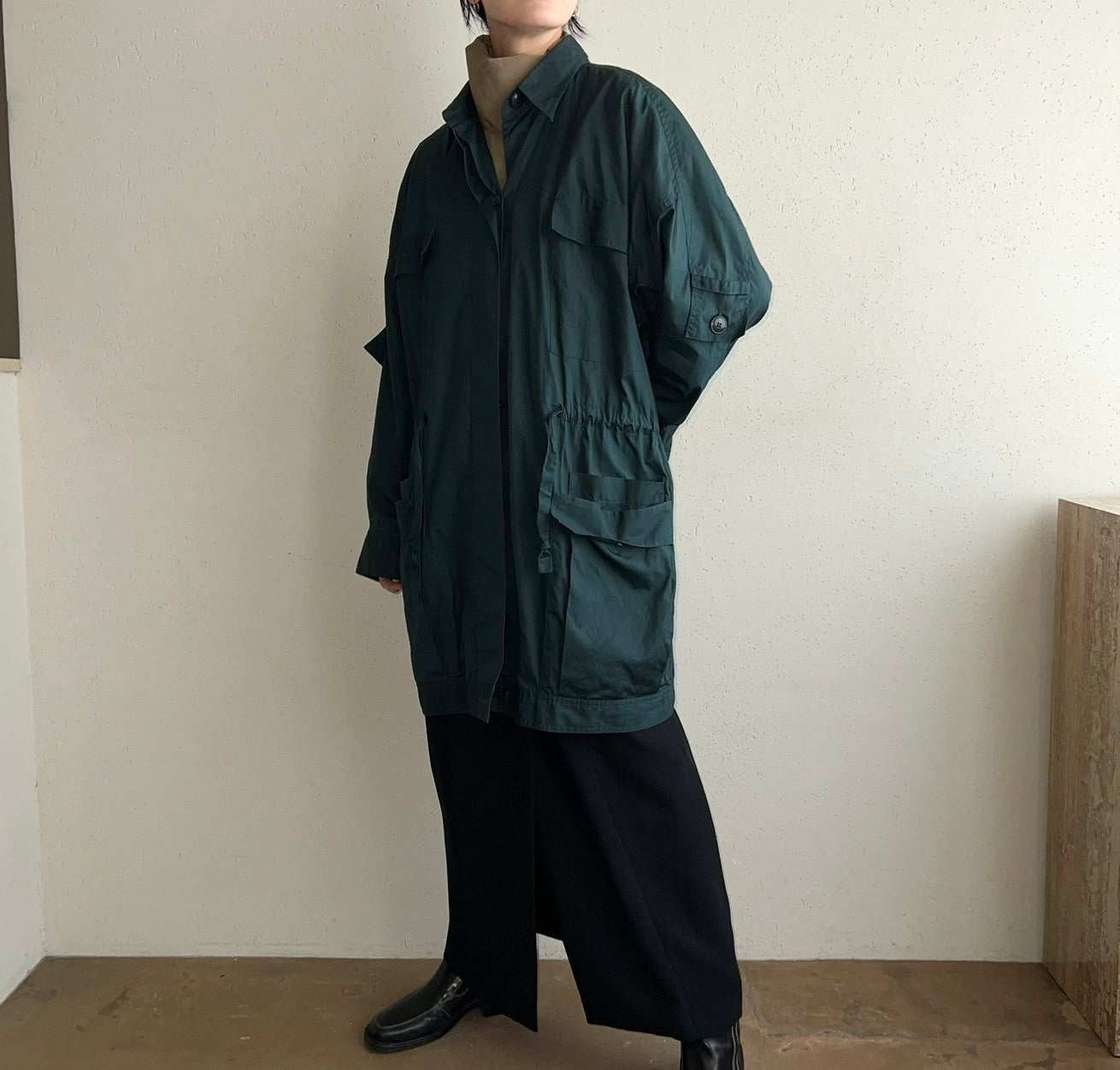 90s "ELLEN TRACY" Light Jacket