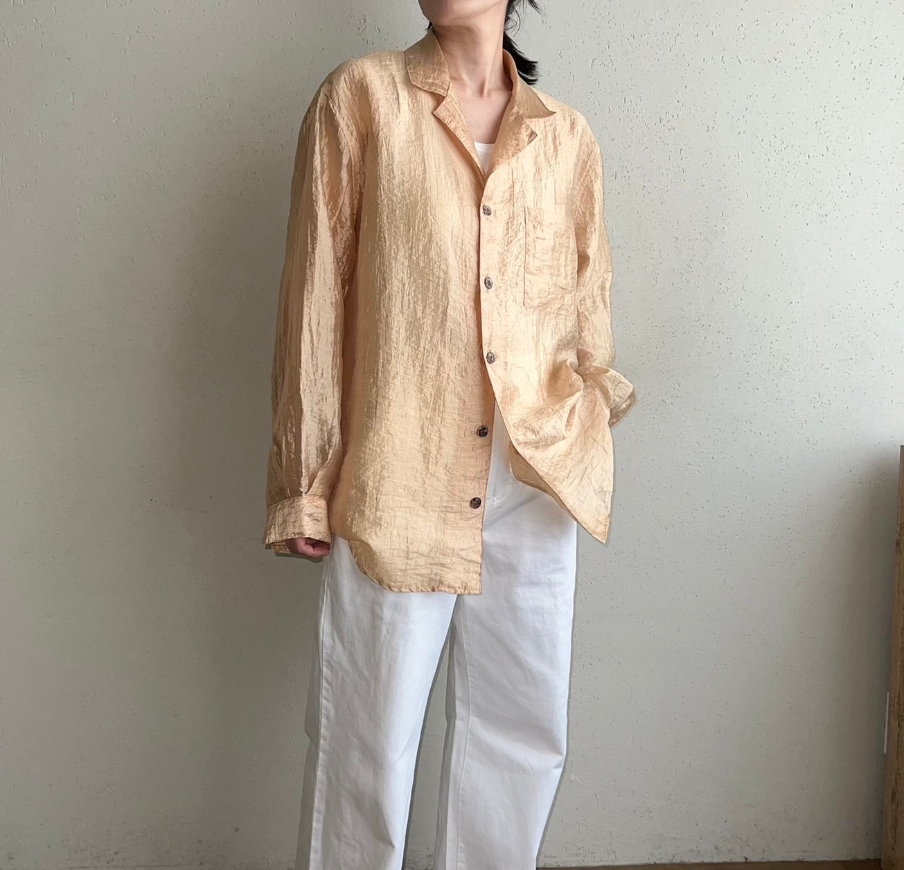 90s Shiny Shirt Made in USA