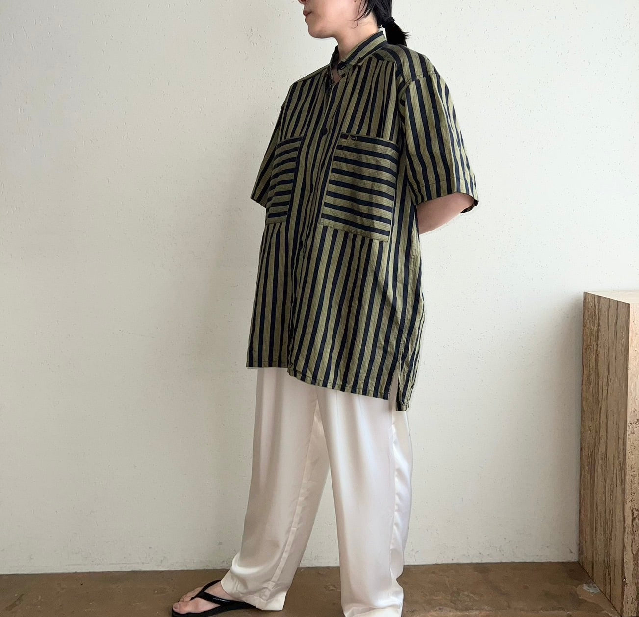 90s EURO Striped Shirt
