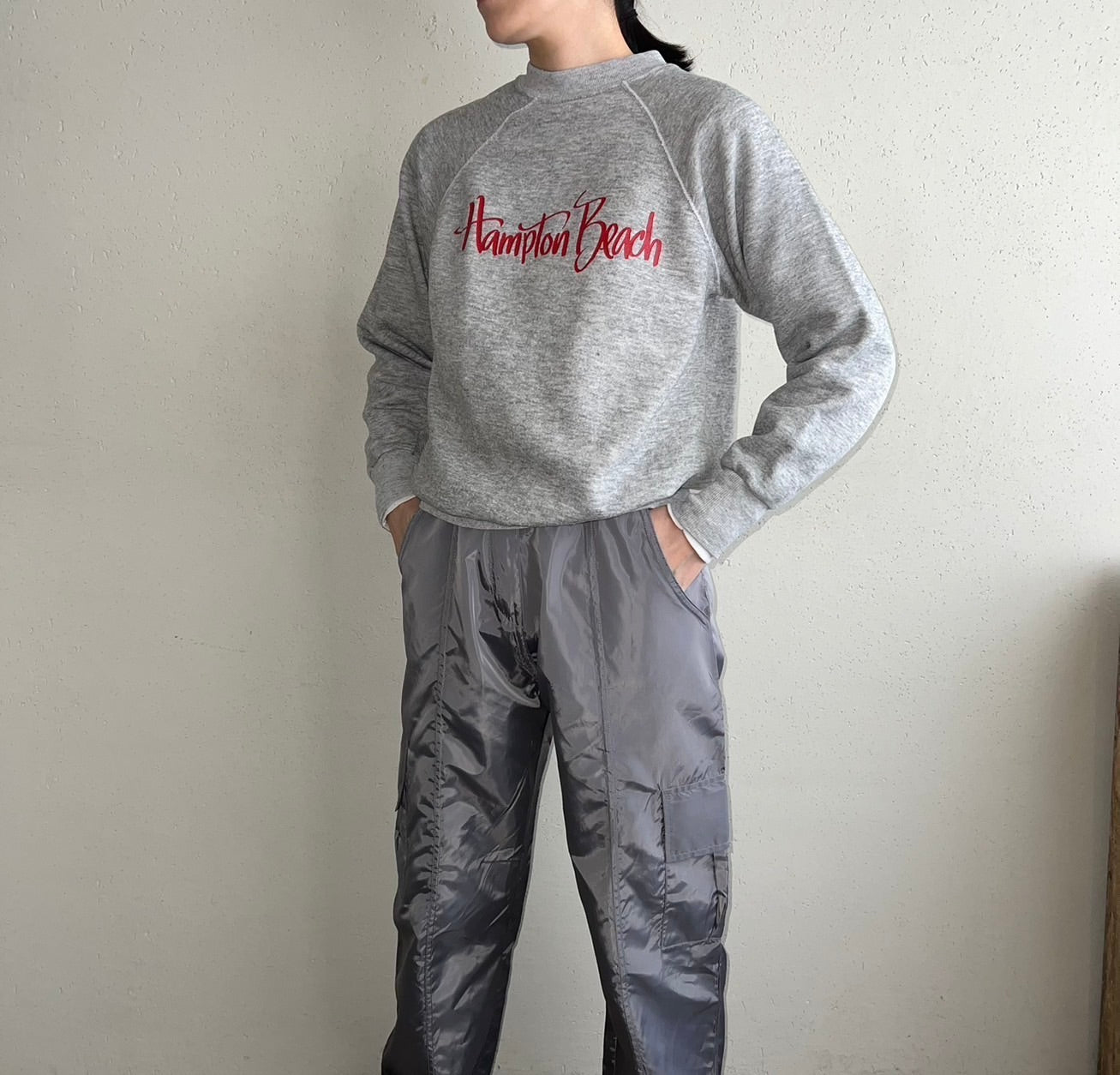 80s Printed Sweater Made in USA