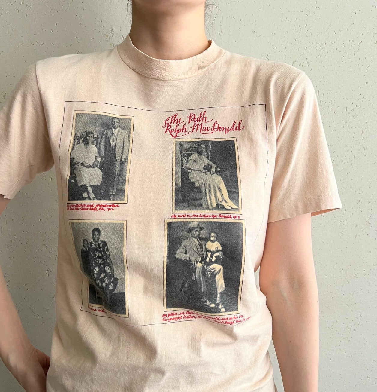 80s Printed T-shirt Made in USA