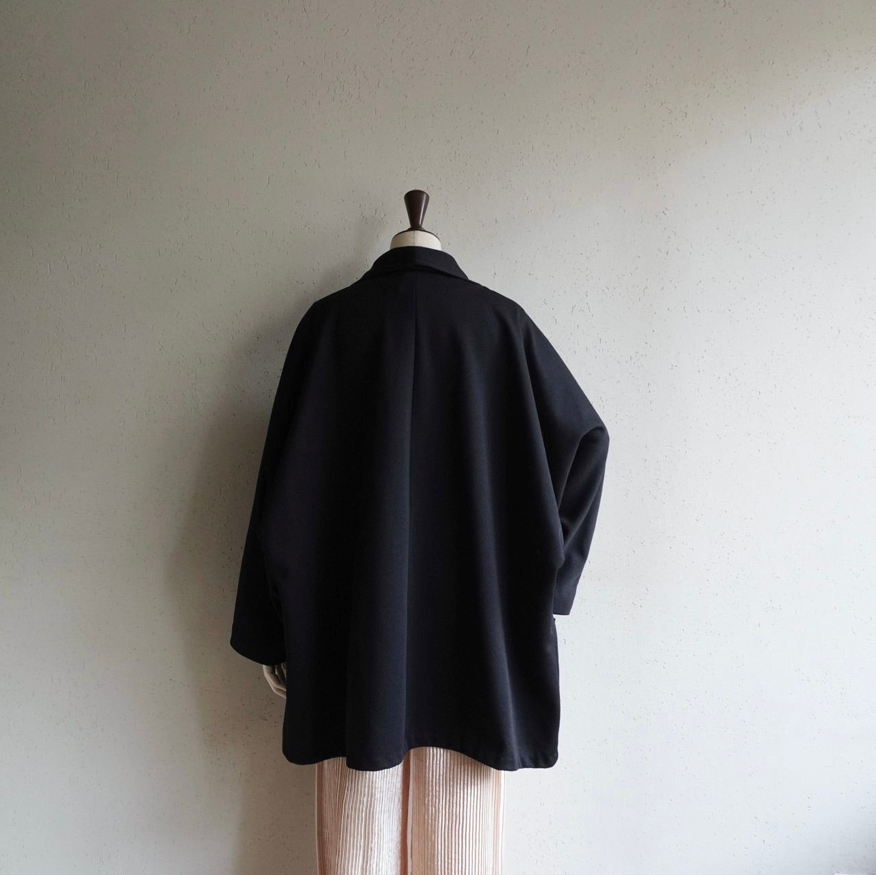 90s Black Dolman Sleeve Jacket