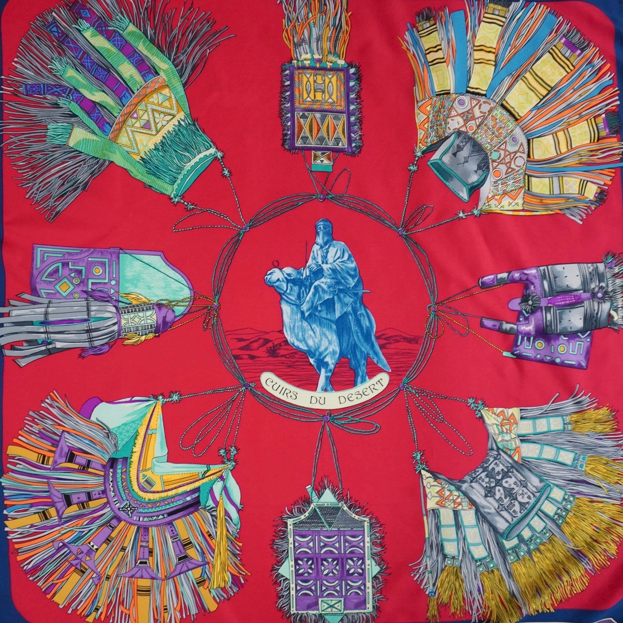 ”Hermes” Silk Scarf Made in France