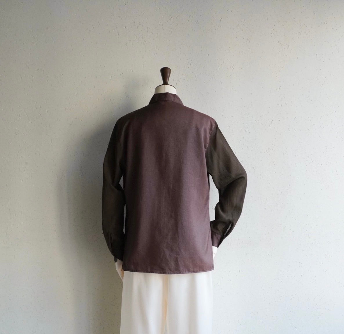 90s Brown Shirt Made in Italy