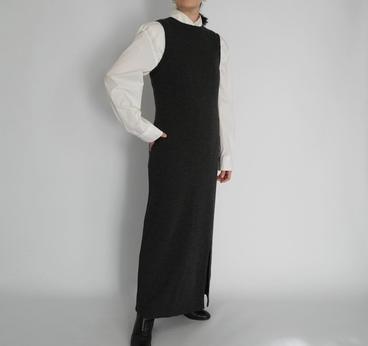 90s Sleeveless Maxi Dress