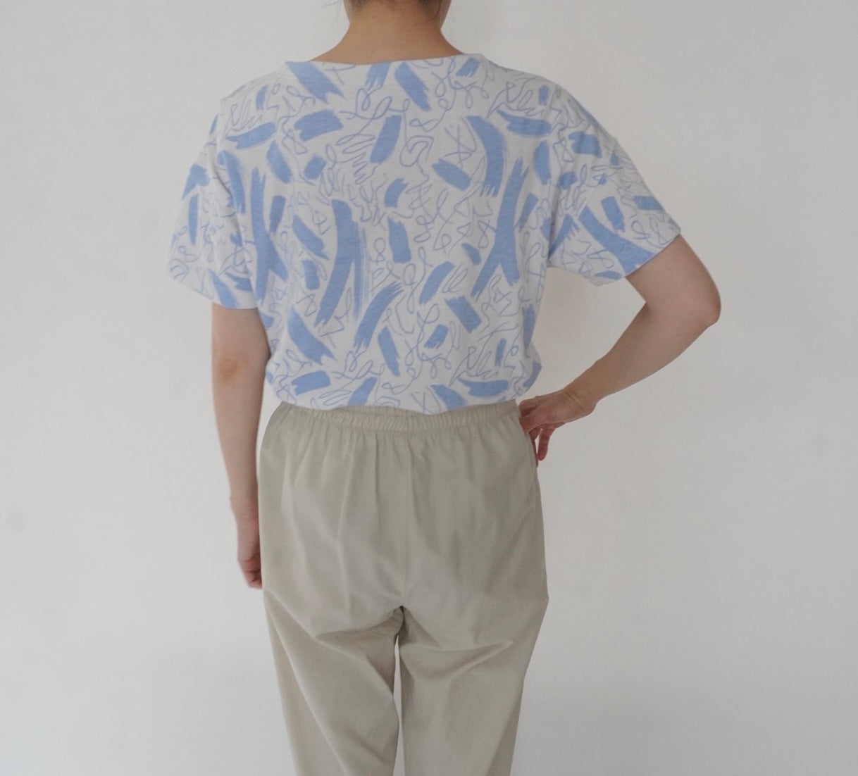 80s Pattern Top