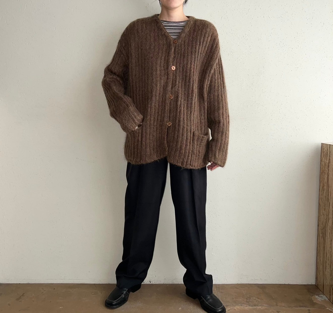 90s Mohair Knit Cardigan