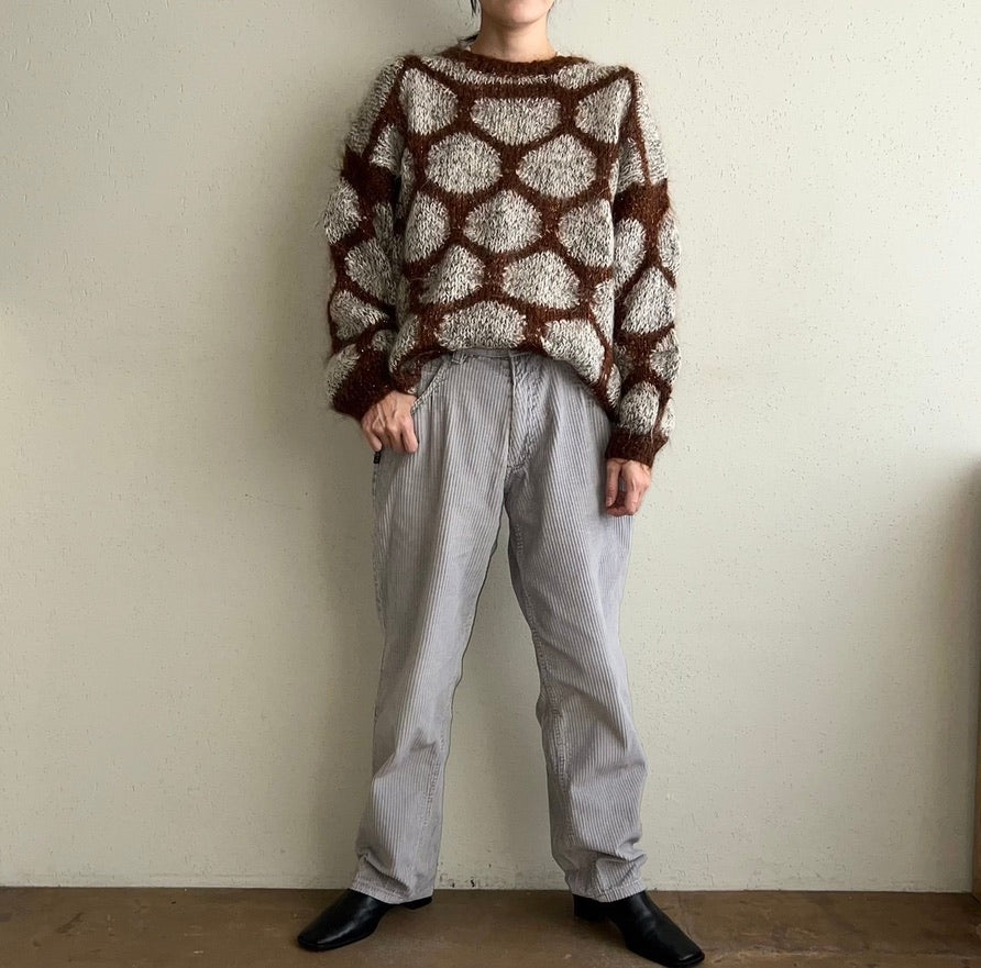 80s Pattern Knit Made in Italy