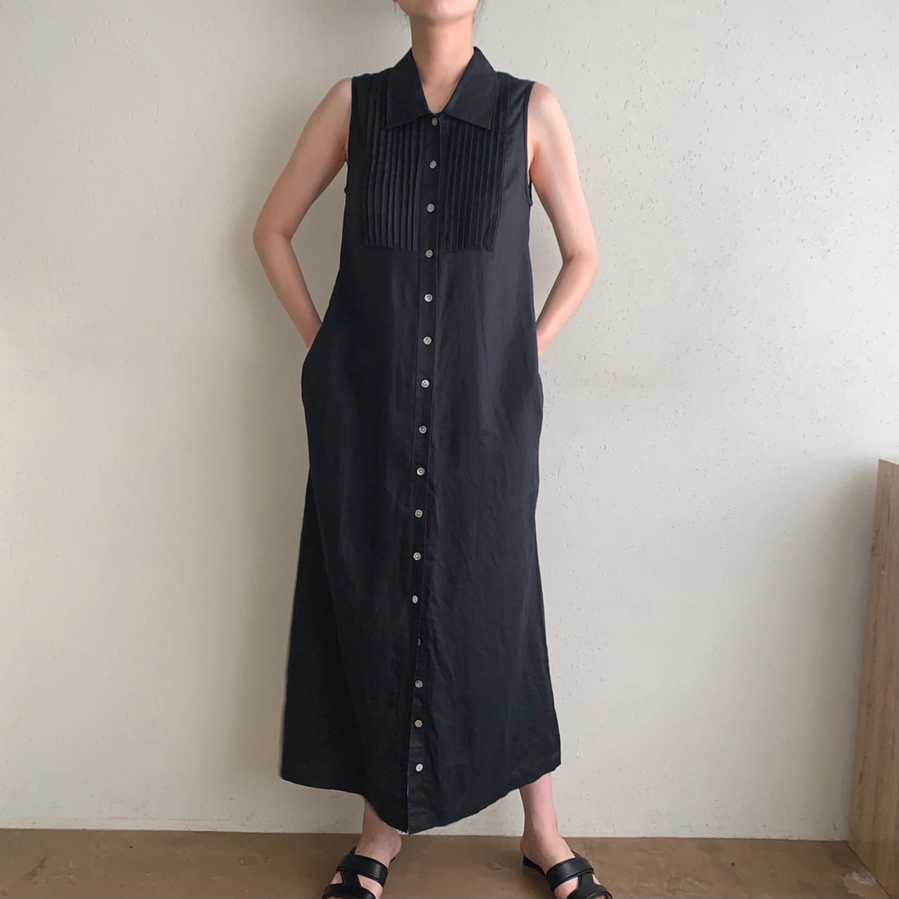 90s Linen Dress