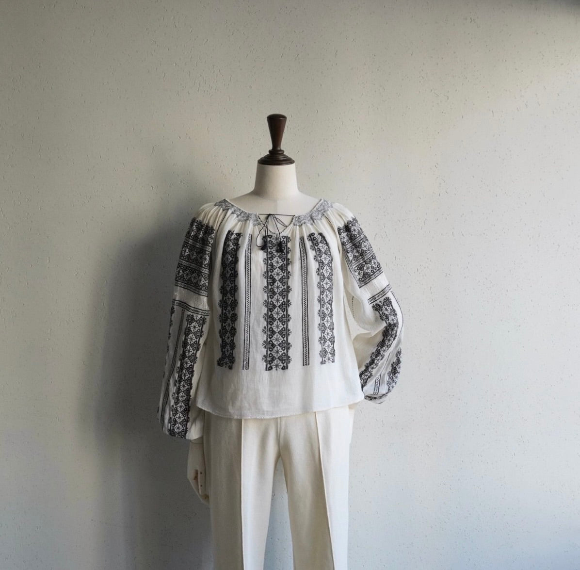 40s Romanian Embroidery Tunic