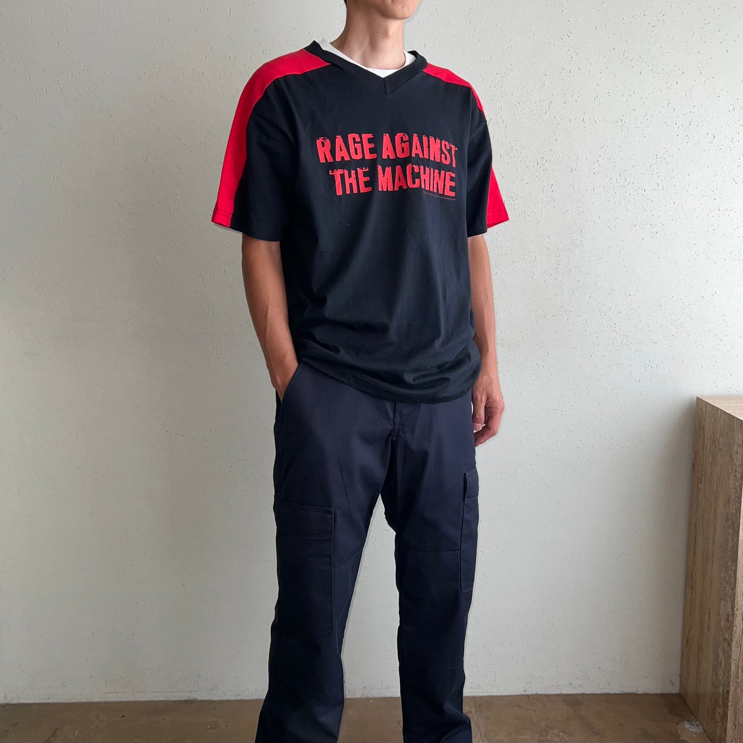 90s "RAGE AGAINST THE MACHINE" T-shirt Made in USA