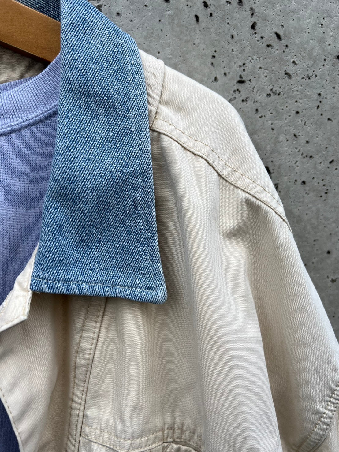 90s Denim Collar Jacket