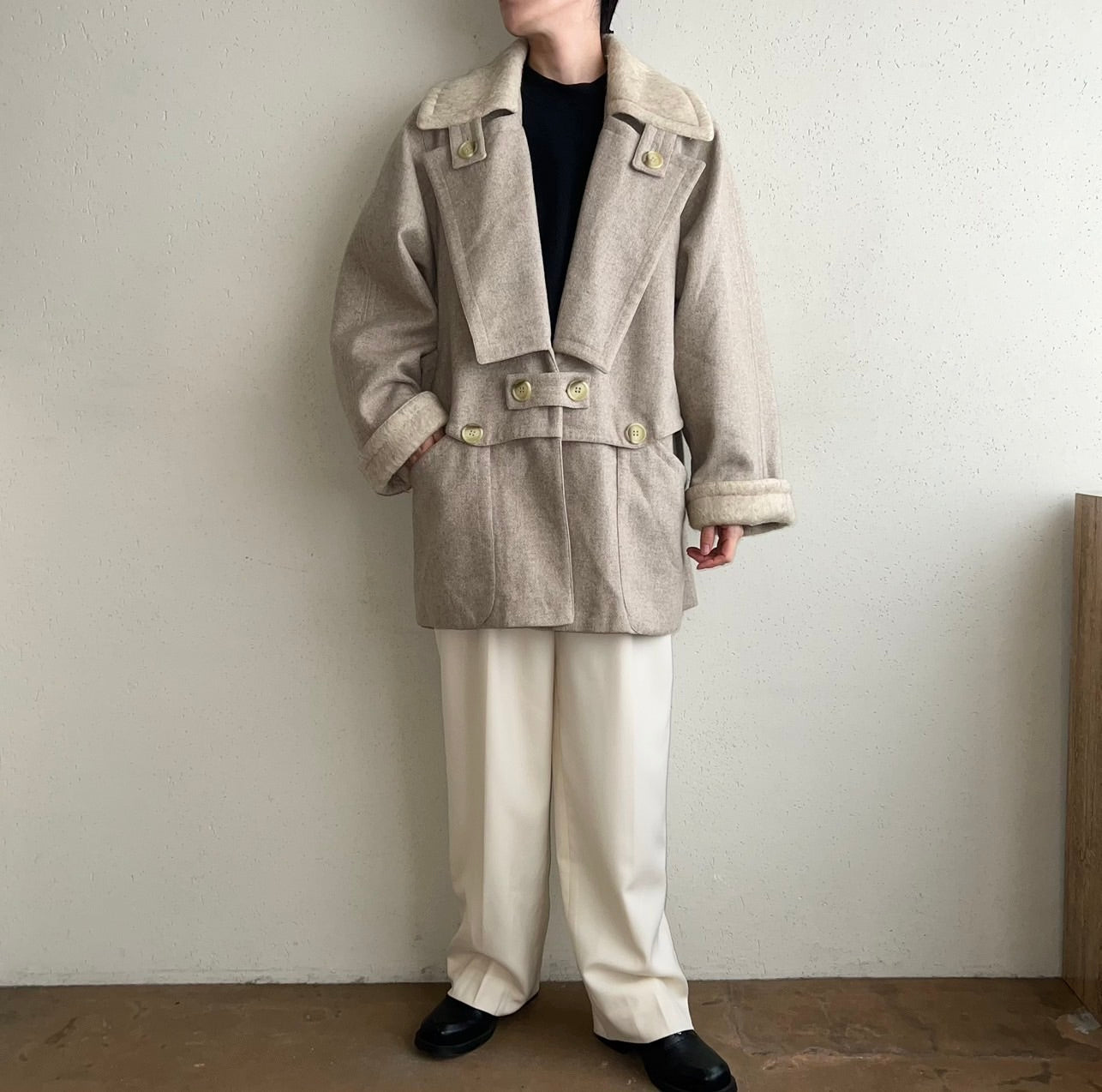 80s Wool Jacket Made in Italy