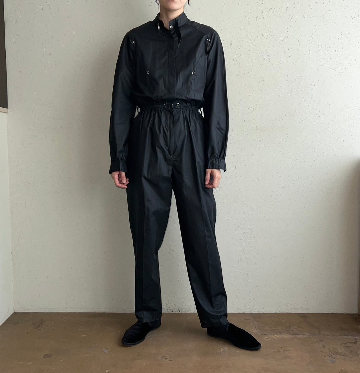 90s Black Jumpsuit Made in Australia
