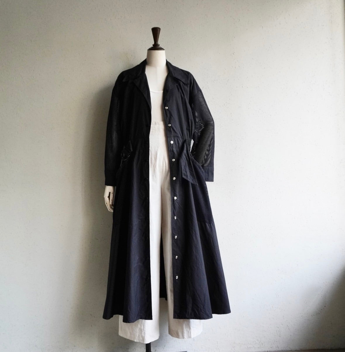 80s Mesh Dress Made in USA