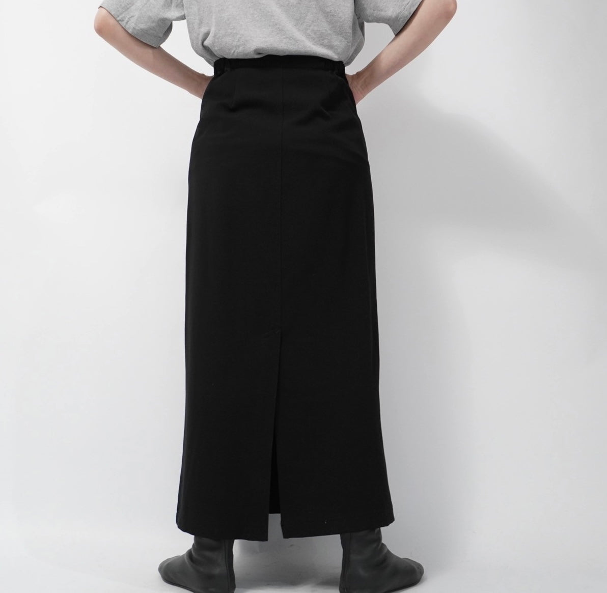 90s Slit Design Skirt