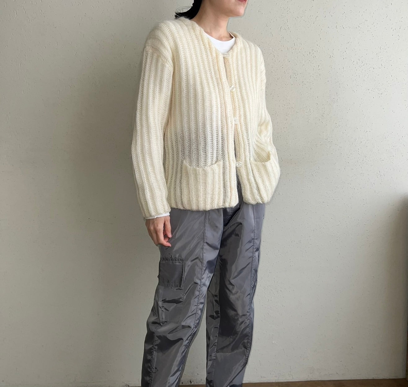 90s Mohair Knit Cardigan