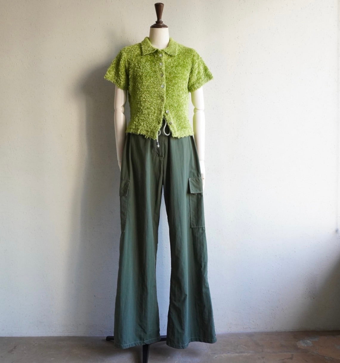90s Nylon Design Pants