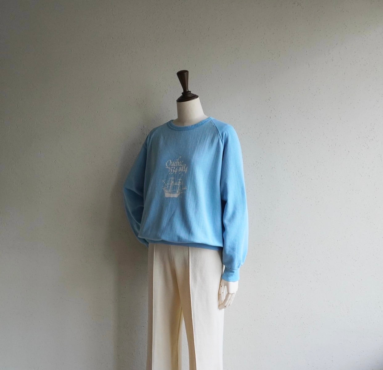 80s Printed Sweater Made in Canada