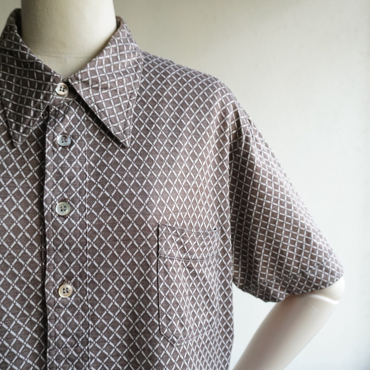 90s Pattern Top Made in Italy