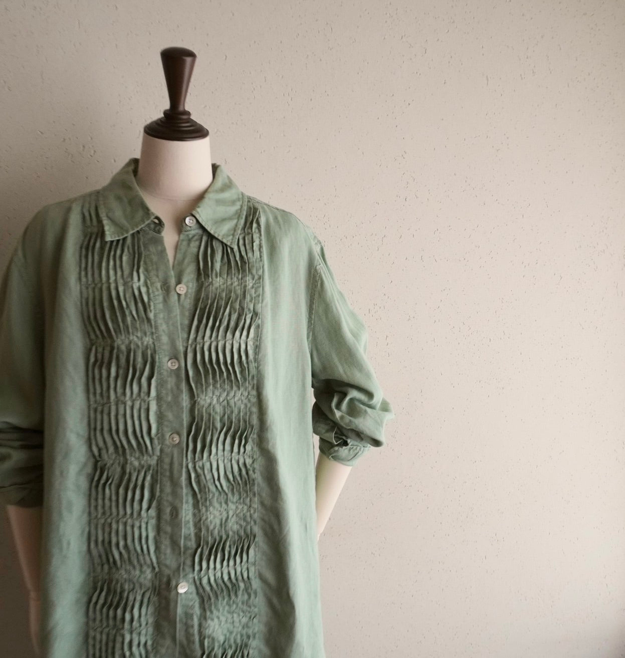 90s Design Linen Shirt