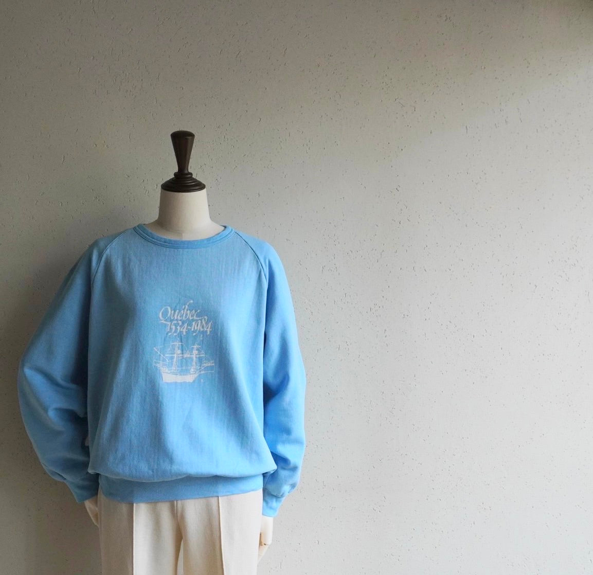 80s Printed Sweater Made in Canada