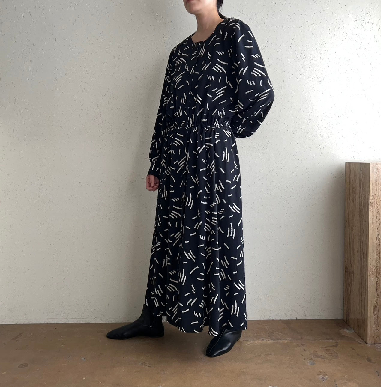 90s Printed Dress