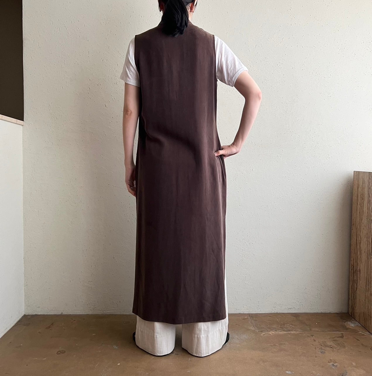 90s Silk Sleeveless Dress