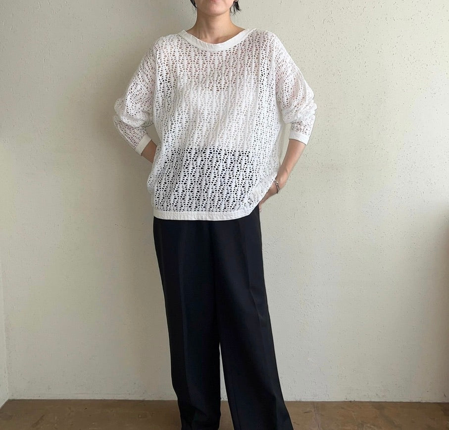 90s Crochet Top Made in USA