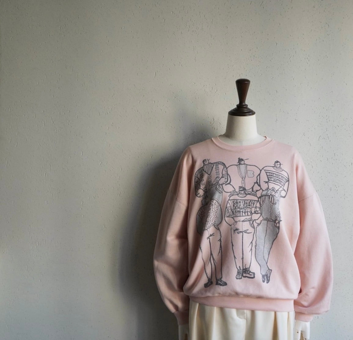 90s Printed Sweater